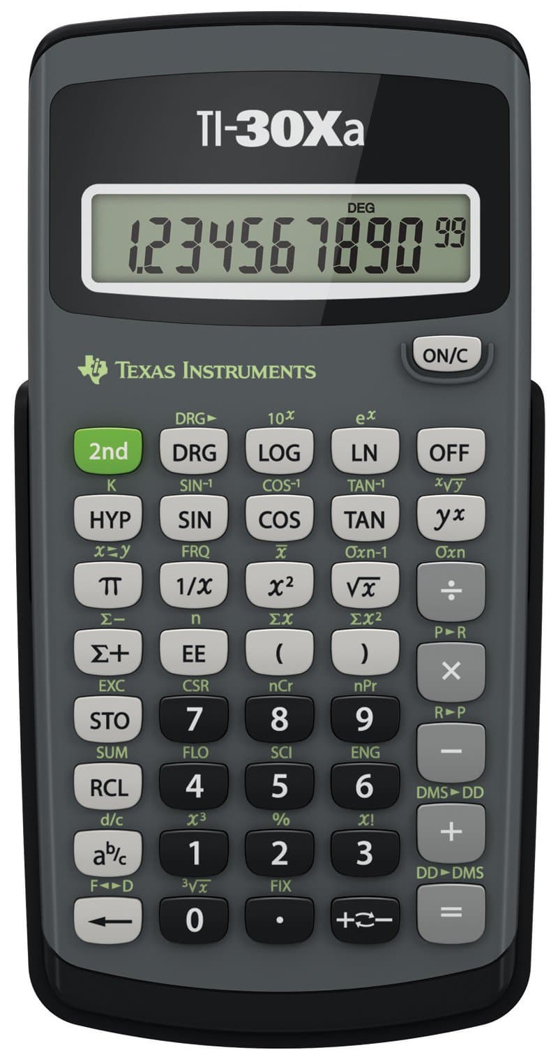 TI-30Xa Scientific Calculator