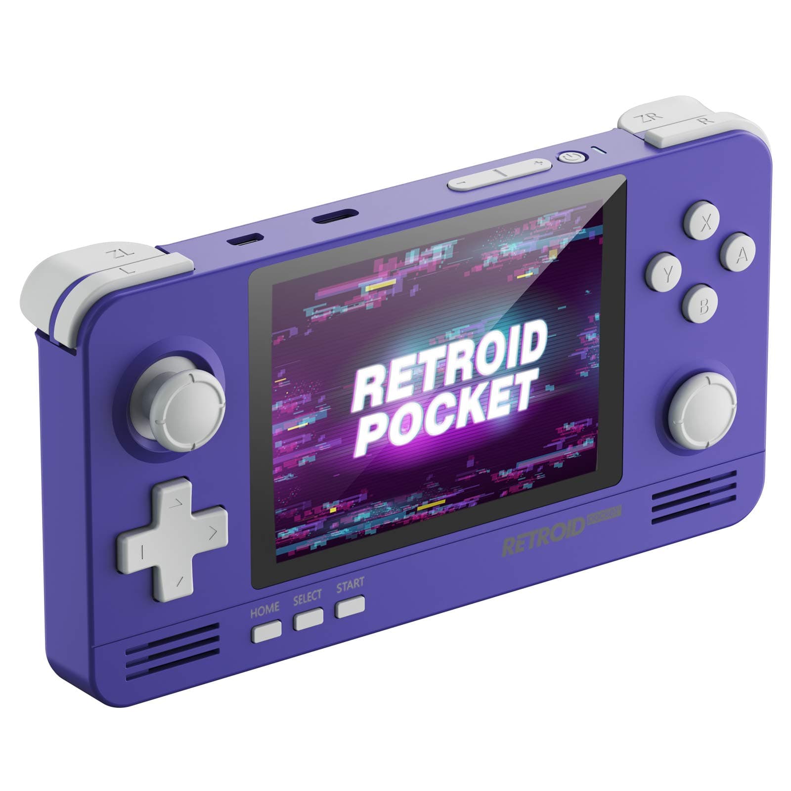 NEXADAS Retroid Pocket 2 Android Handheld Game Console, Dual Boot for Android and Retro Game Console Multiple Emulators Console Handheld 3.5 Inch Display 4000mAh Battery Retro Gaming System (Indigo)