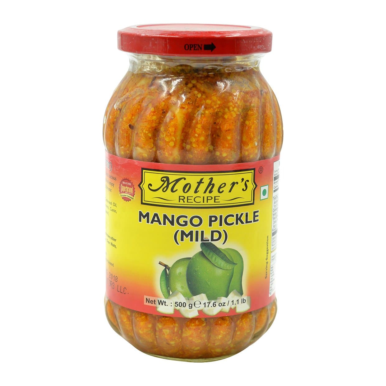 Mothers Mango Mild Pickle 500g