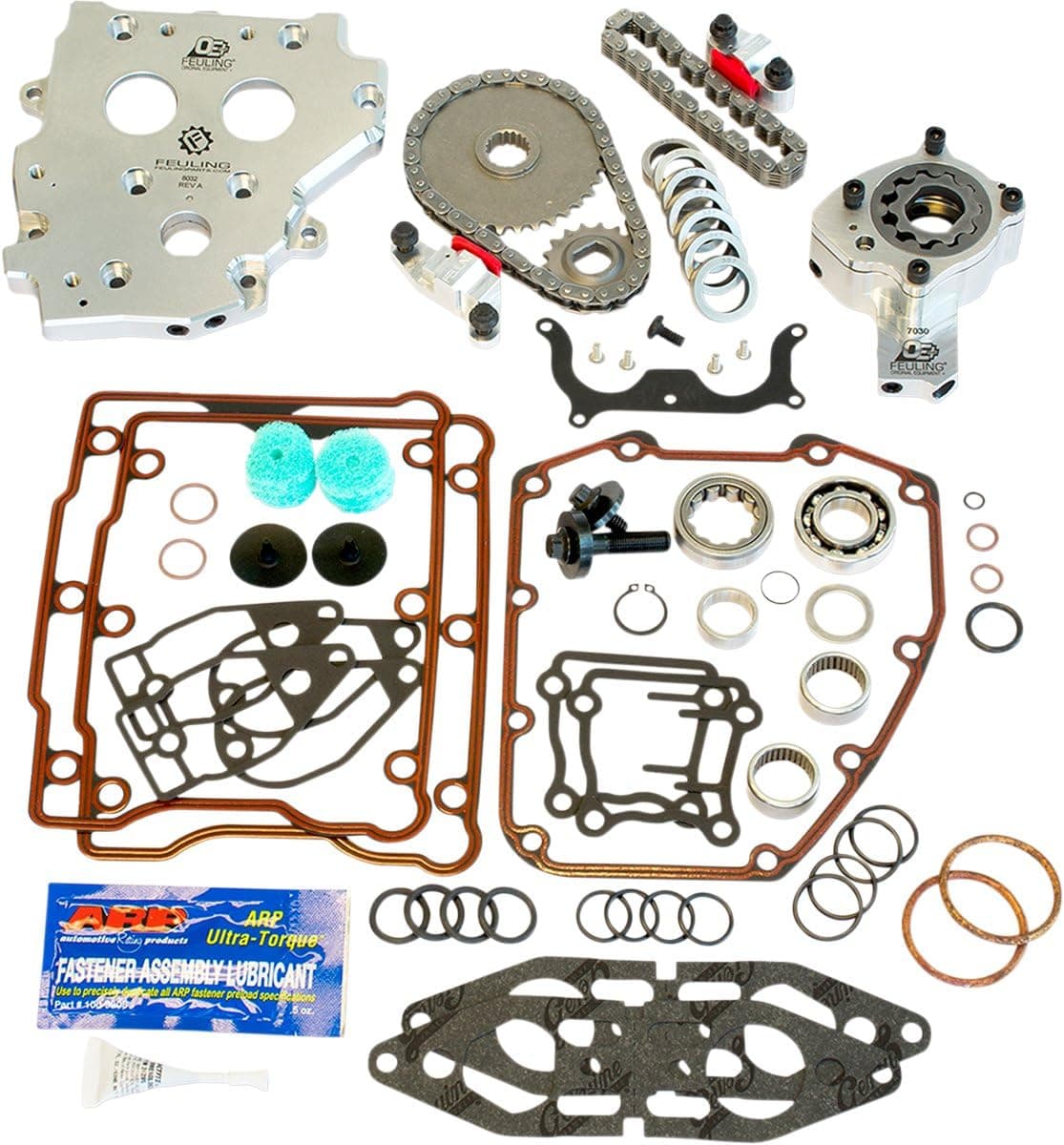 OEX Hydraulic Cam Chain Tensioner Conversion Kits for Harley 02-06 - 7090 - Scooters Performance