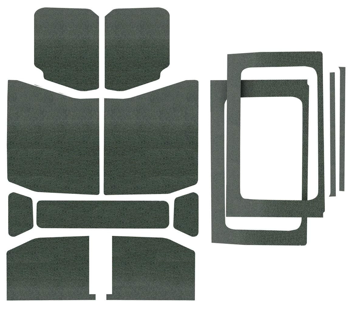 Design Engineering 050179 Boom Mat Grey Complete Sound Deadening Kit Compatible with 4-Door Jeep Wrangler JL (2018-up)