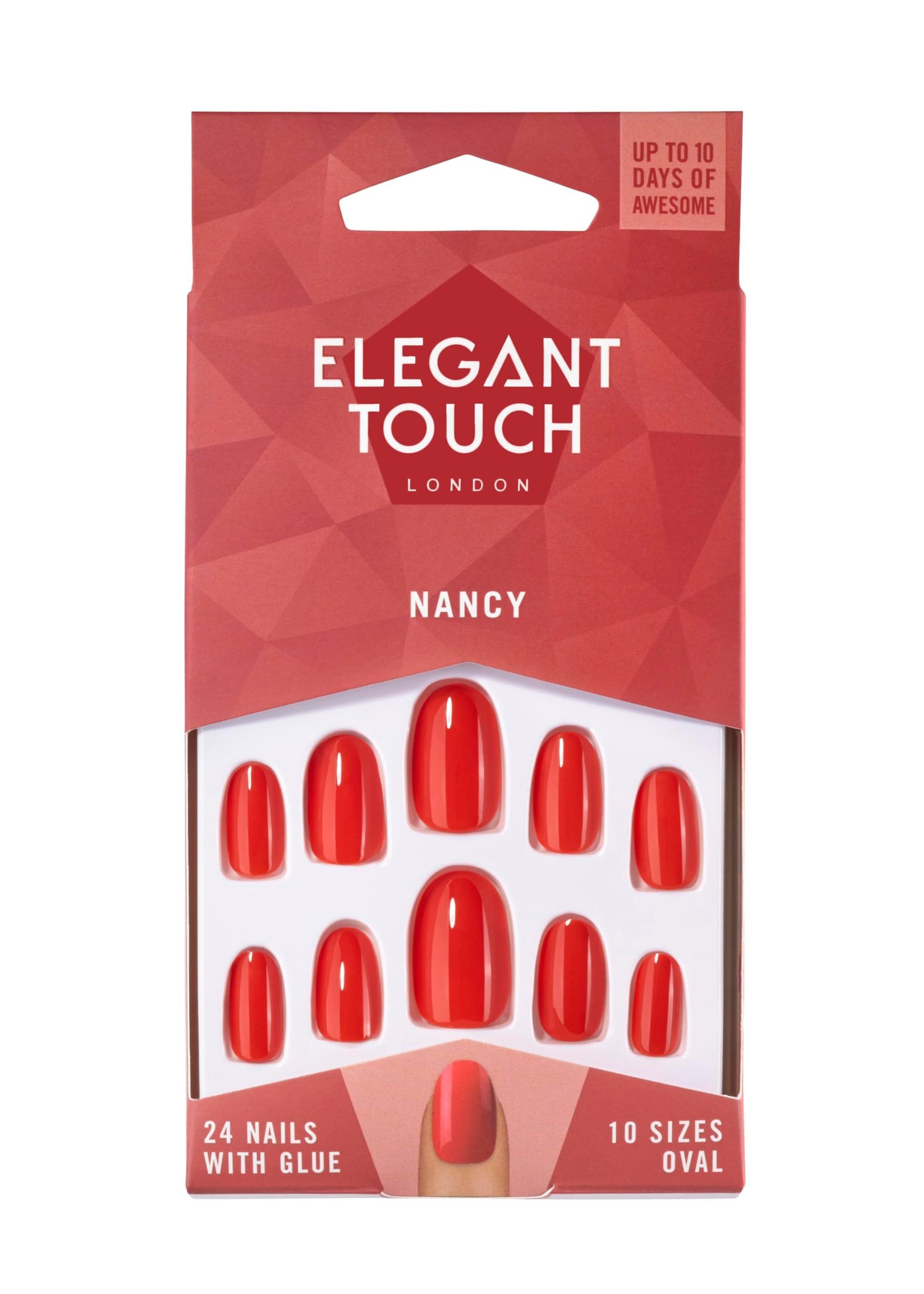 Polished Nails - Nancy (Red)