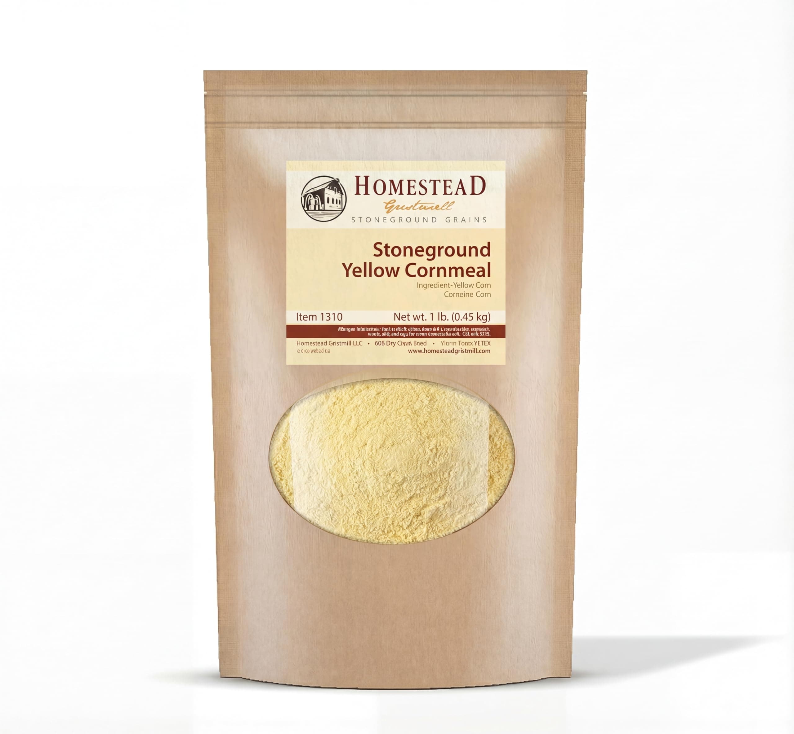 All-Natural, Stone-ground Yellow Cornmeal
