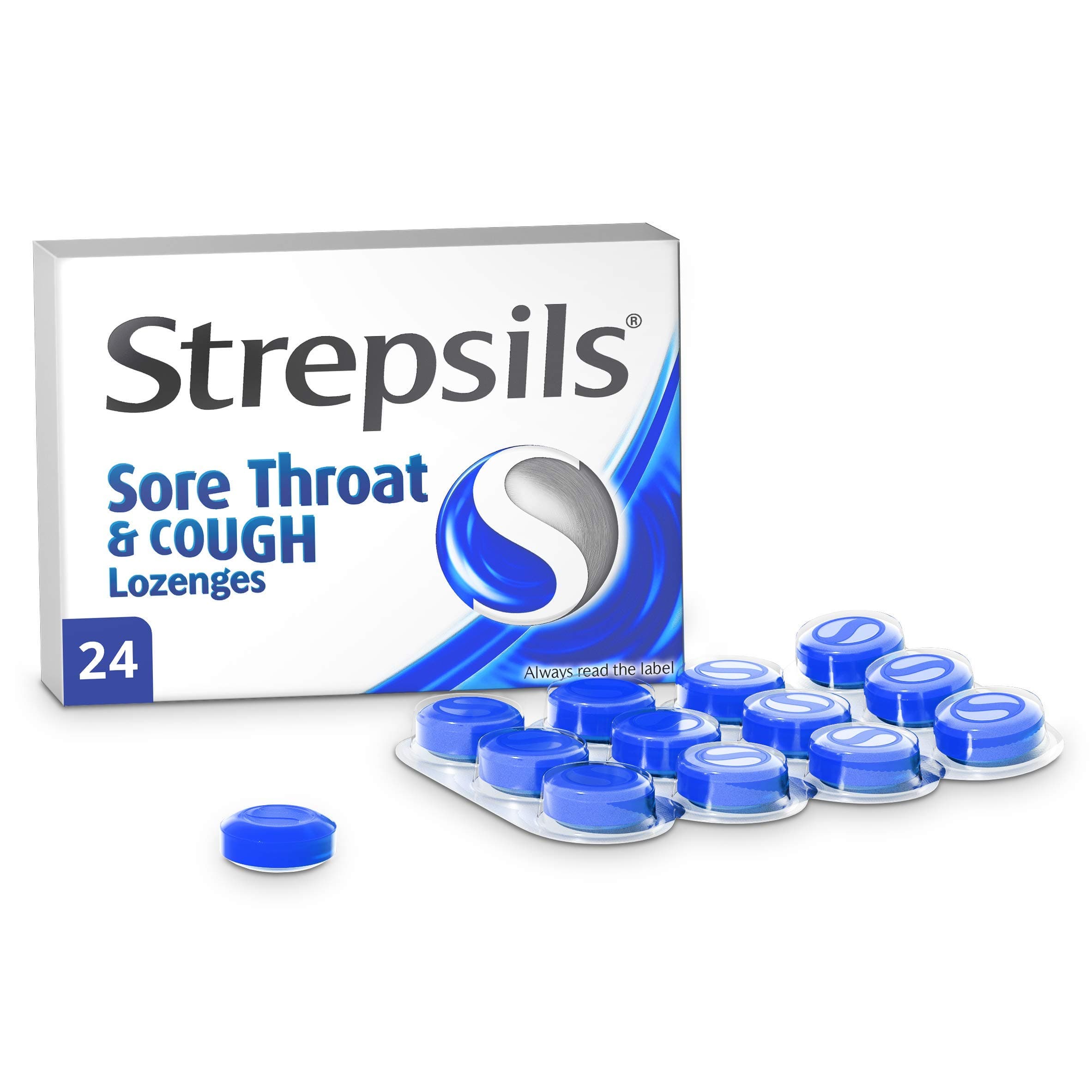Strepsils Sore Throat and Cough, 24-Count
