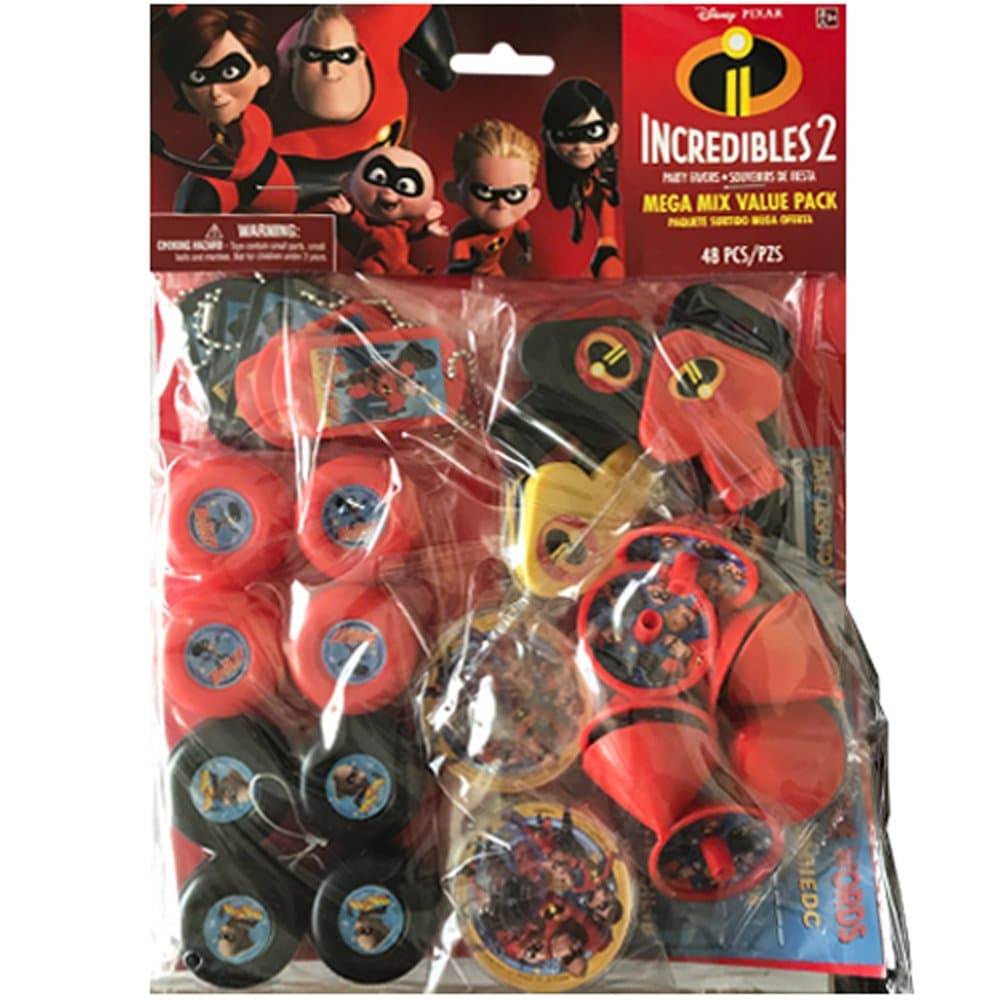 Incredibles 2 Favor Pack (48pc)