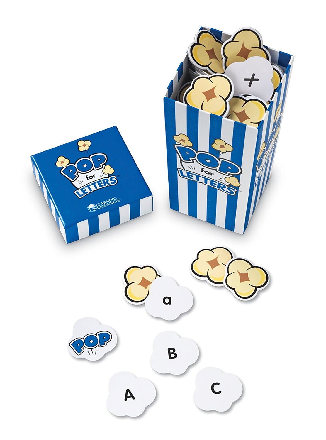 Learning Resources Pop for Letters, Early Phonics Game, Alphabet Recognition, ABCs, 8 Pop Cards, Ages 4+, Grades PreK+