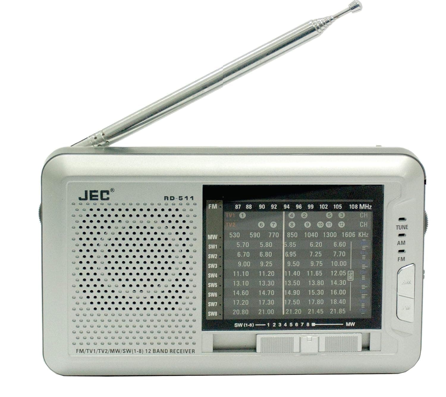 JEC 12 BAND RADIO RD-511
