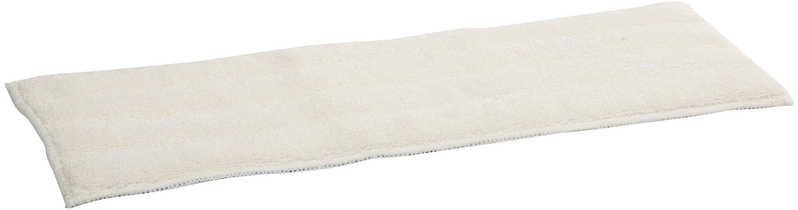 Impact LFFM18 Microfiber Finish Pad with Mesh Back, 18" Length, White (10 Bags of 12)