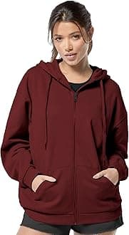 FUNKY MONKEY - Women's Cute Hoodies Teen Girl Winter Jacket Sweatshirts Casual Drawstring Clothes Zip Up Hoodie with Pocket