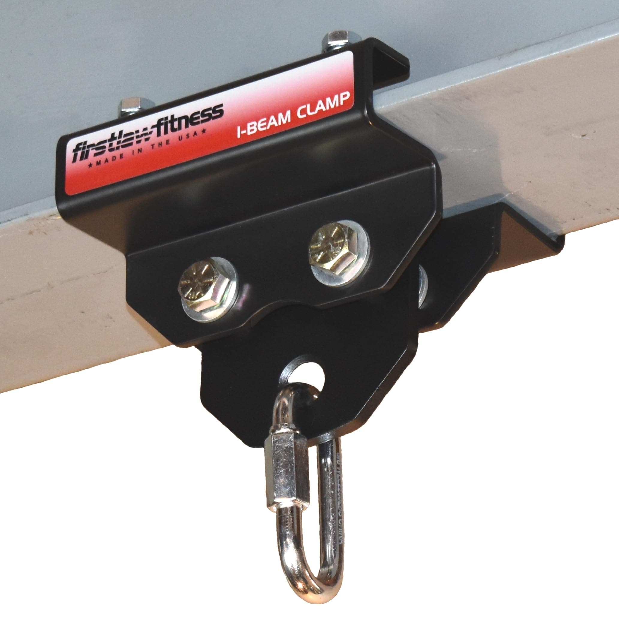 1000 LBS I-Beam Clamp - (Select 4.0" to 9.0" Wide) - for Gymnastic Rings - Climbing Ropes - Heavy Bags - Multi-Sports Made in The USA