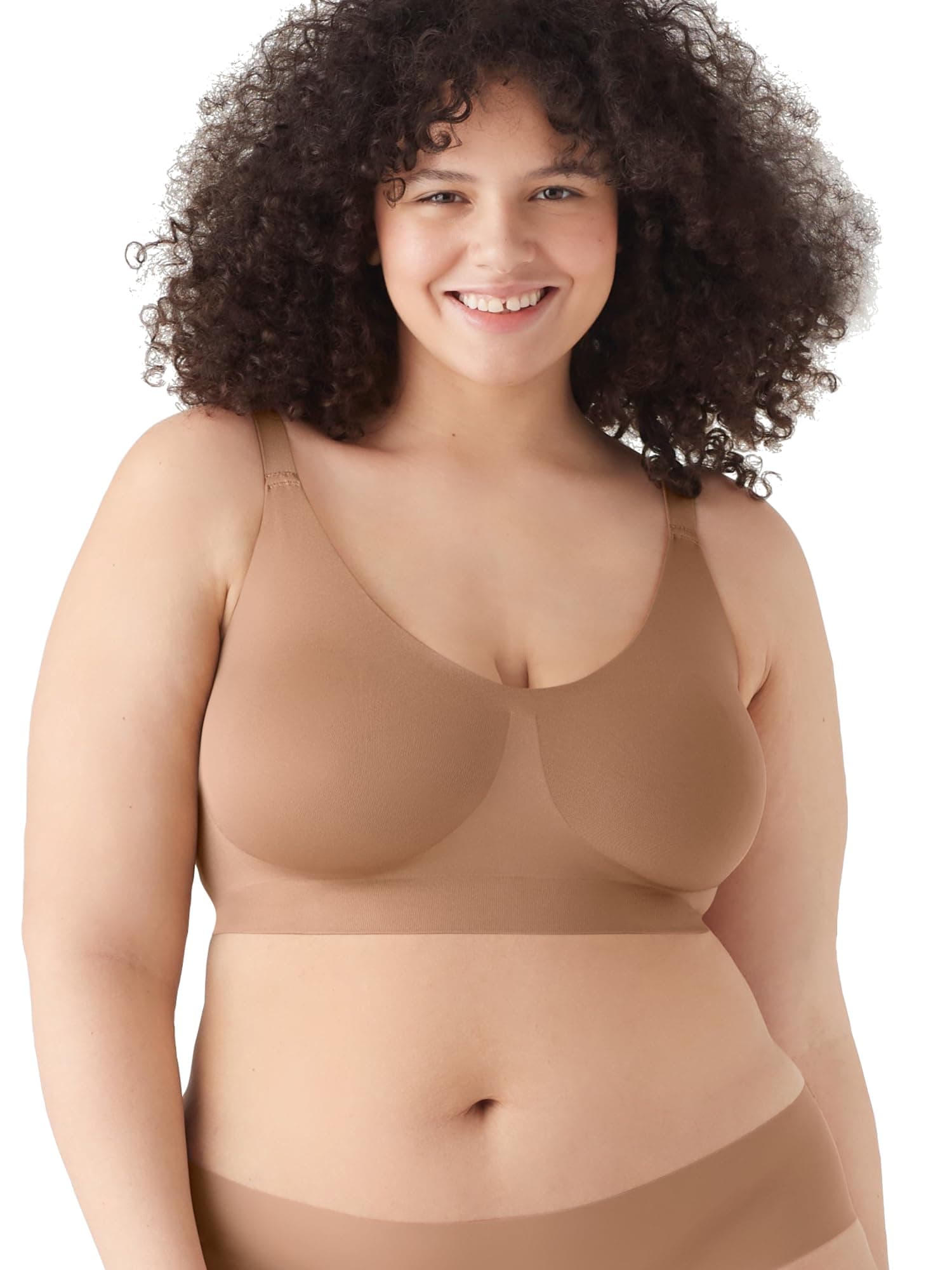 True & CoWomen's Soft Form V Neck Adjustable Strap Bra