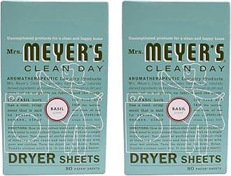 Mrs. MEYER'S DRYER SHEET BASIL (Pack of 2)2