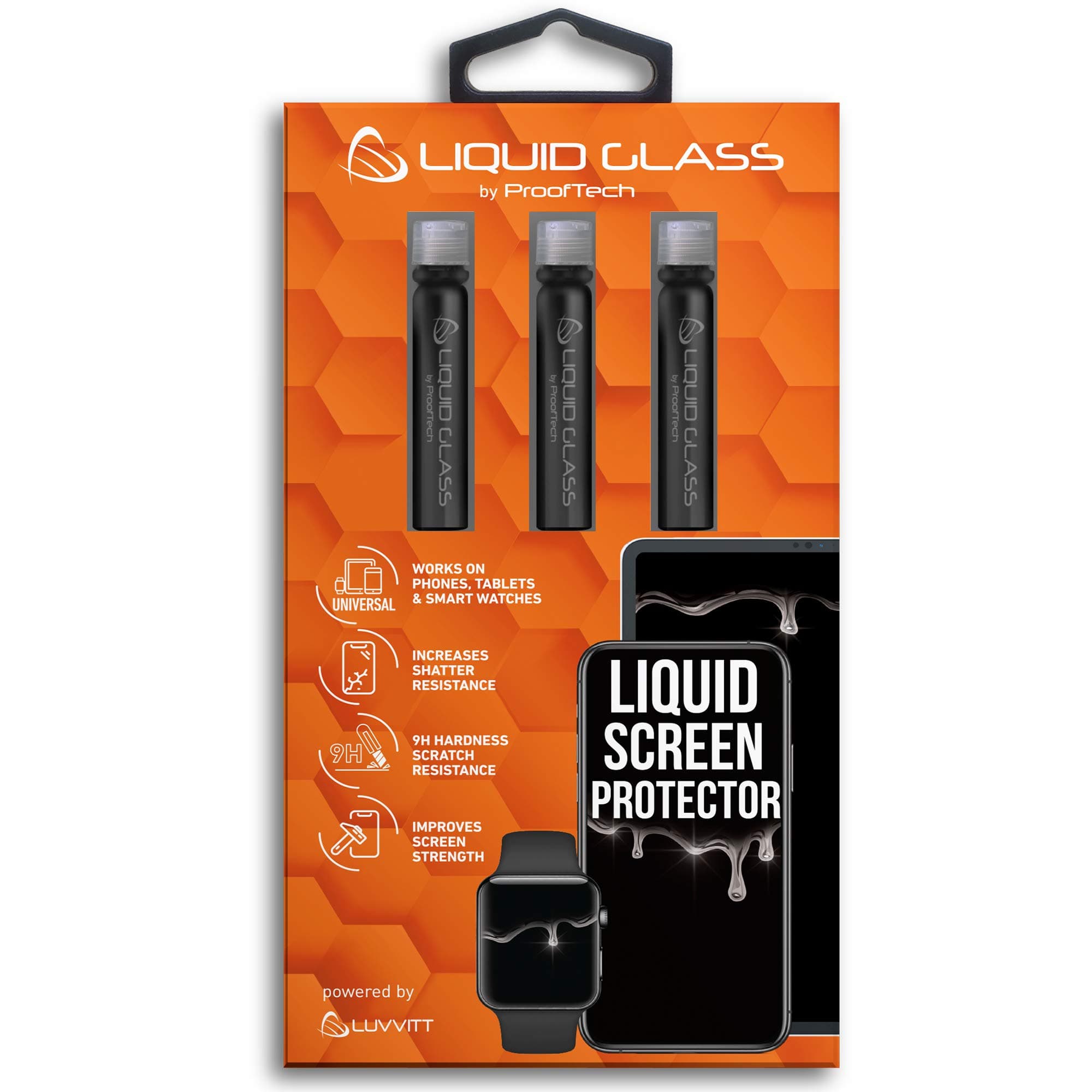 Liquid Glass 3 Pack Vials