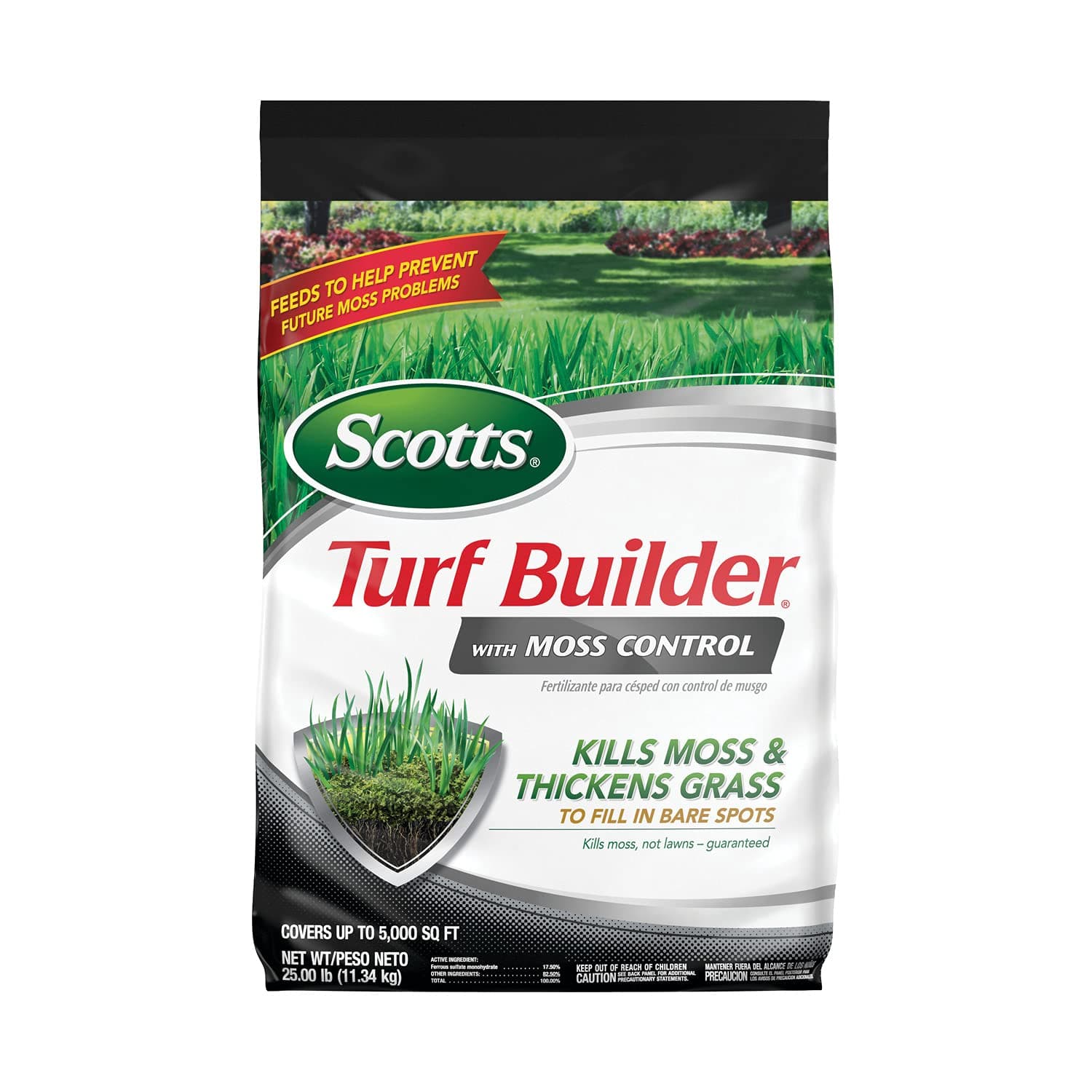 Turf Builder with Moss Control, 5,000 sq. ft.
