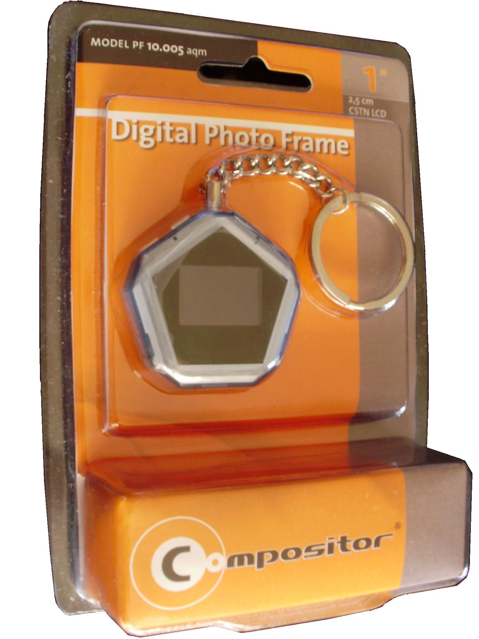 1" Digital Photo Frame Keyring