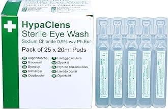 HypaClens Saline Eye Wash Pods, (Pack of 25)