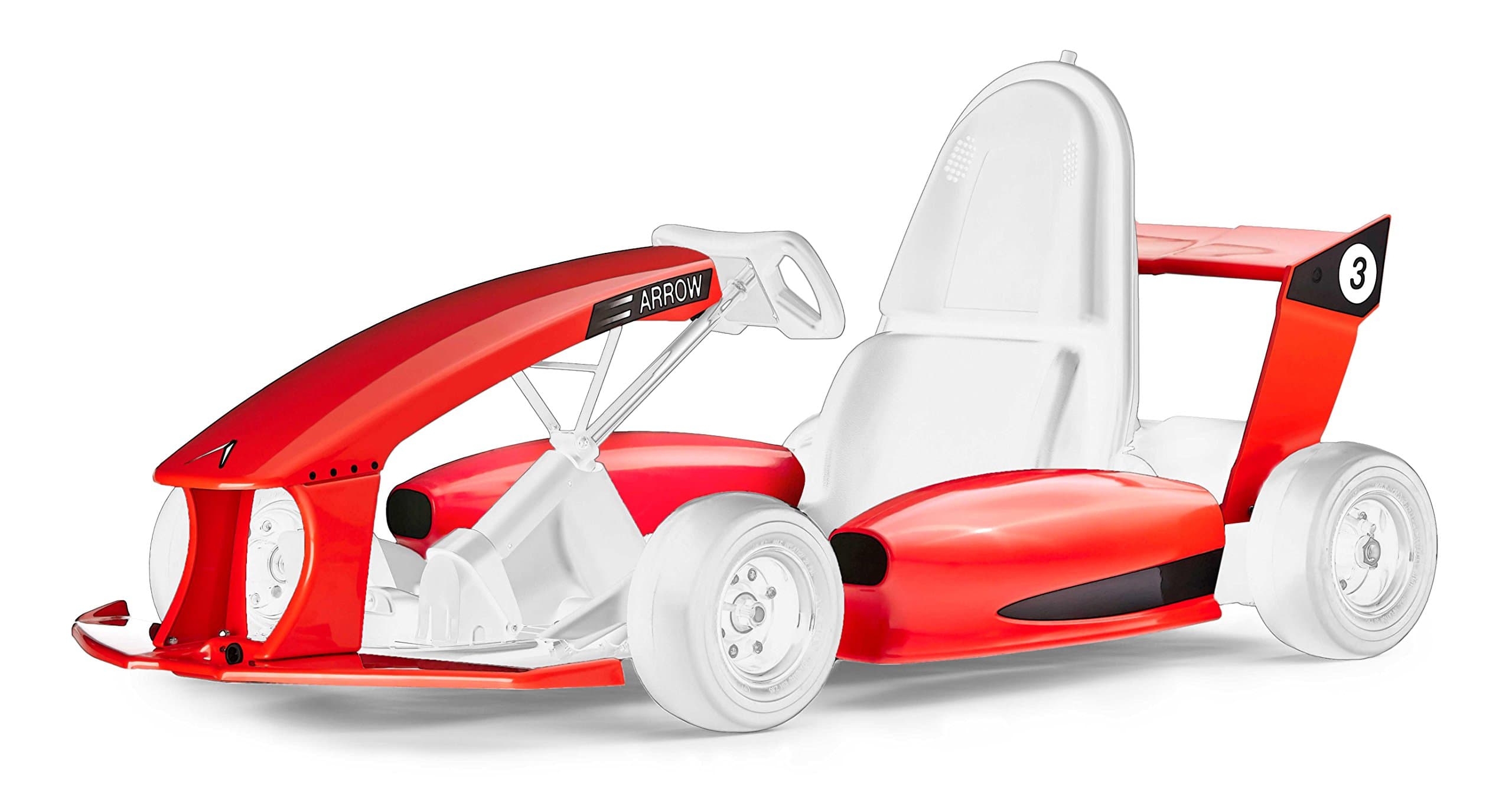 Actev Arrow Formula Body Kit - Red