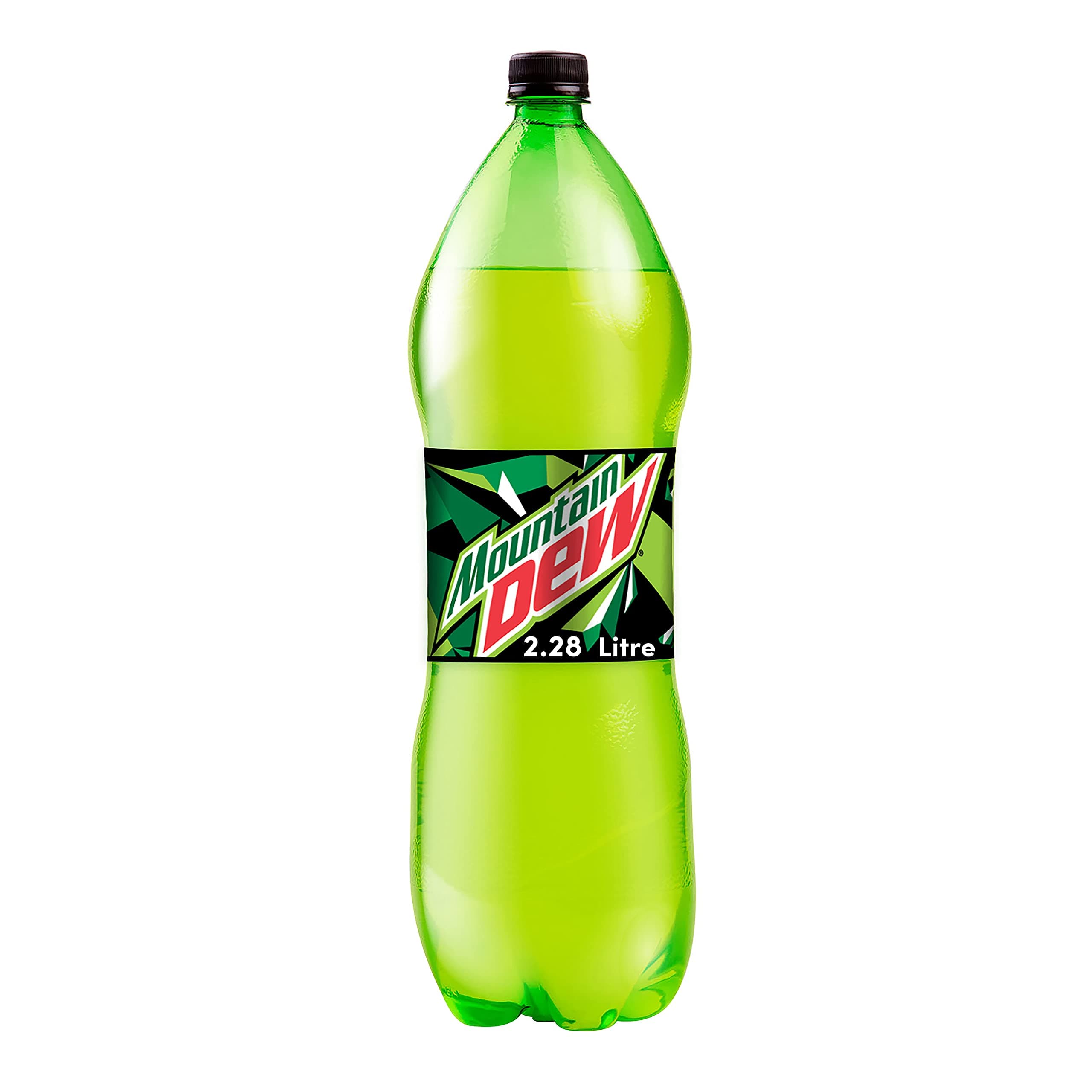 Mountain Dew, Carbonated Soft Drink, Plastic Bottle, 2.28Litre