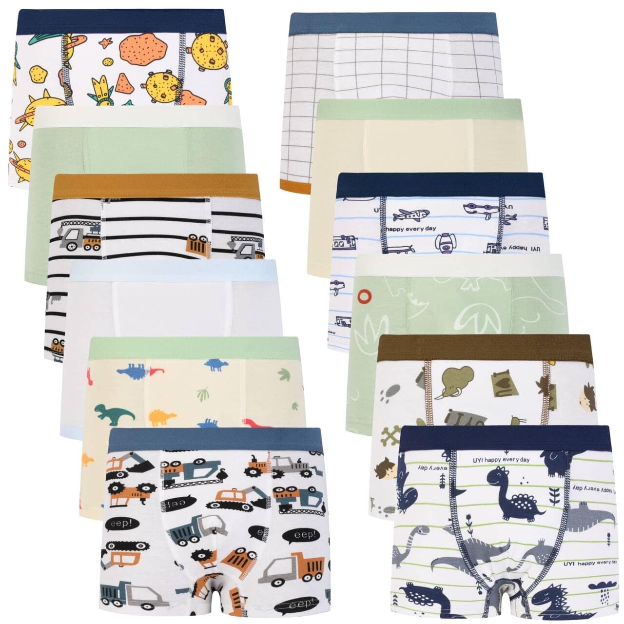 Boys Underwear 12 Pack