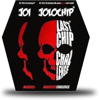 Jolochip Last-Chip-Challenge (Pack of 2) | Extreme Spicy Tortilla Chip | Hottest Chip in the World | Ultimate Hot Snack | 5gm*2
