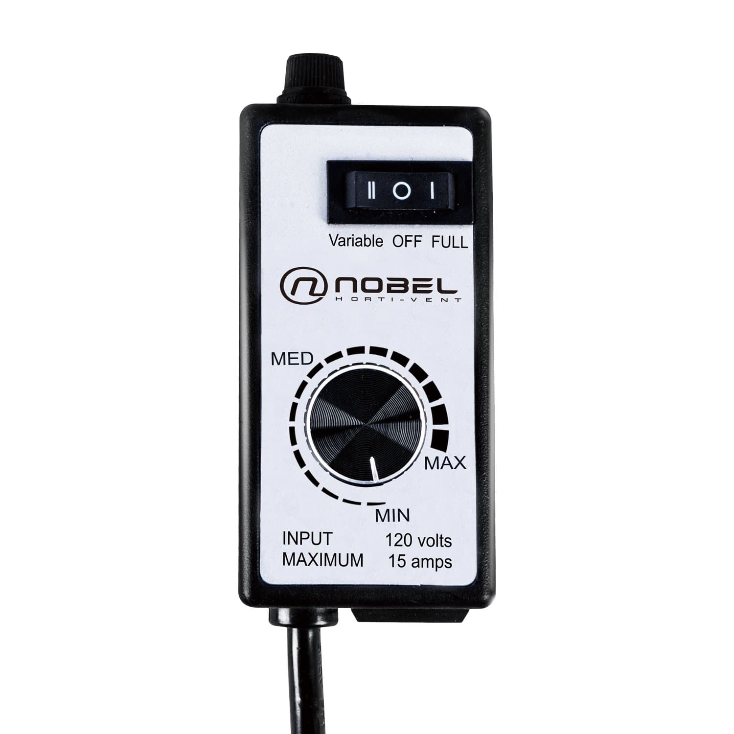 120V Variable Fan Speed Controller-for Hydroponics Inline Fan Exhaust Air Or Electric Router/Electric Motor AC Control Rheostat 120V 15AMP