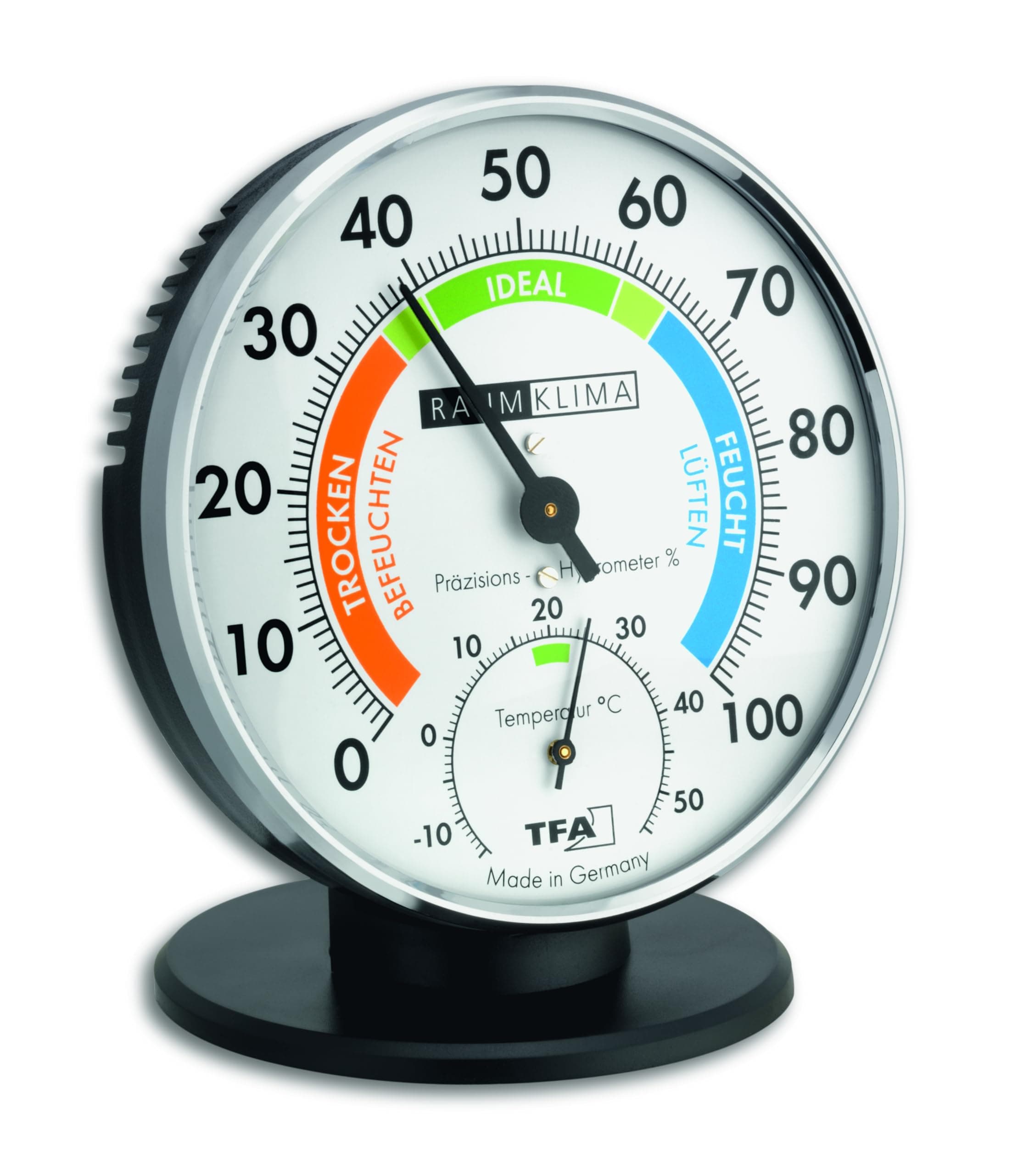 TFADostmann 45.2033 Thermo-Hygrometer, Multi-colour, 0.8 x 13.5 x 3.8 cm