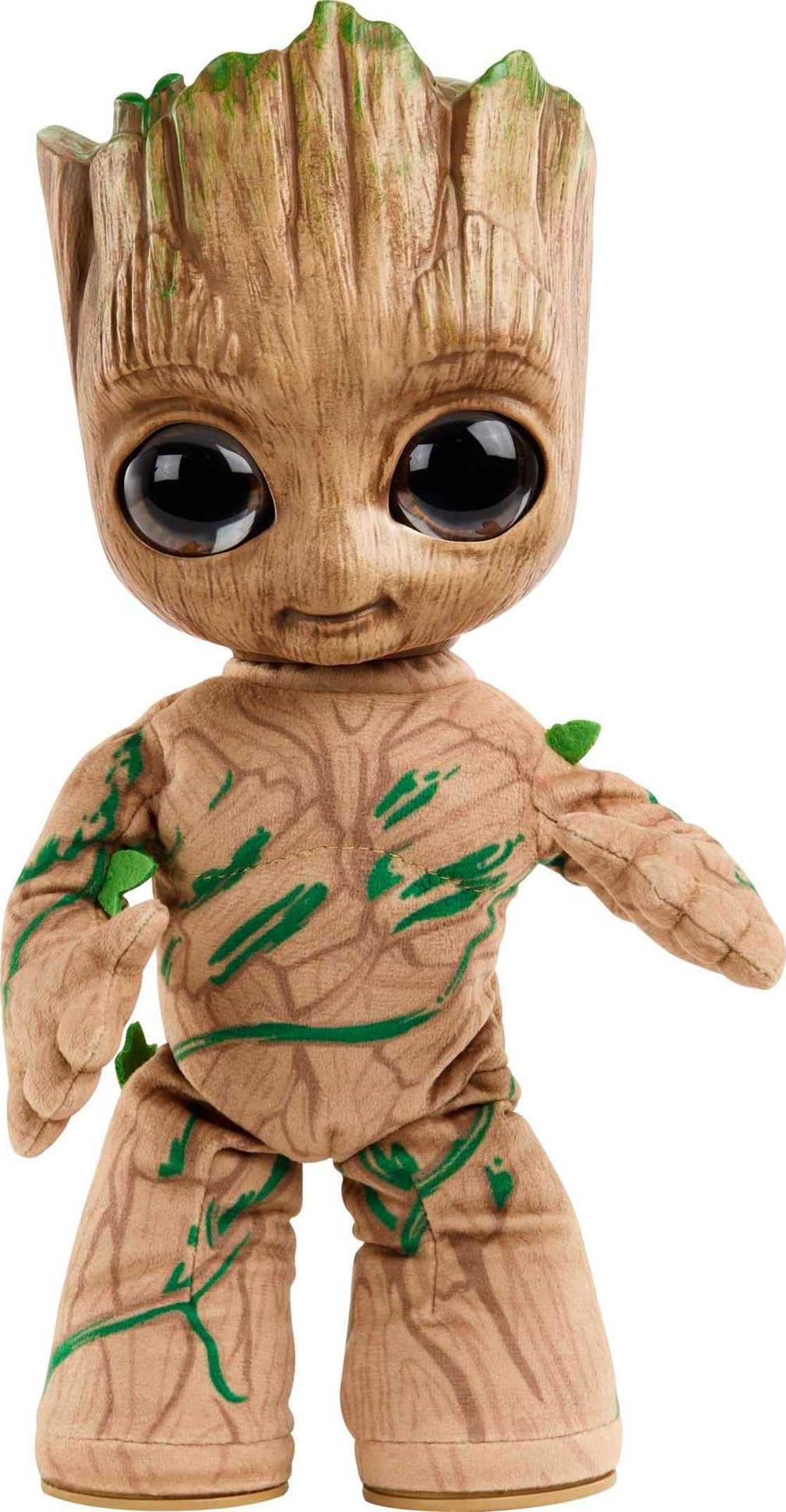 Marvel Plush, Groovin’ Groot Dancing and Talking Plush Figure from Disney+ Series I Am Groot, Soft Toy for Gifts and Collectors, HJM23