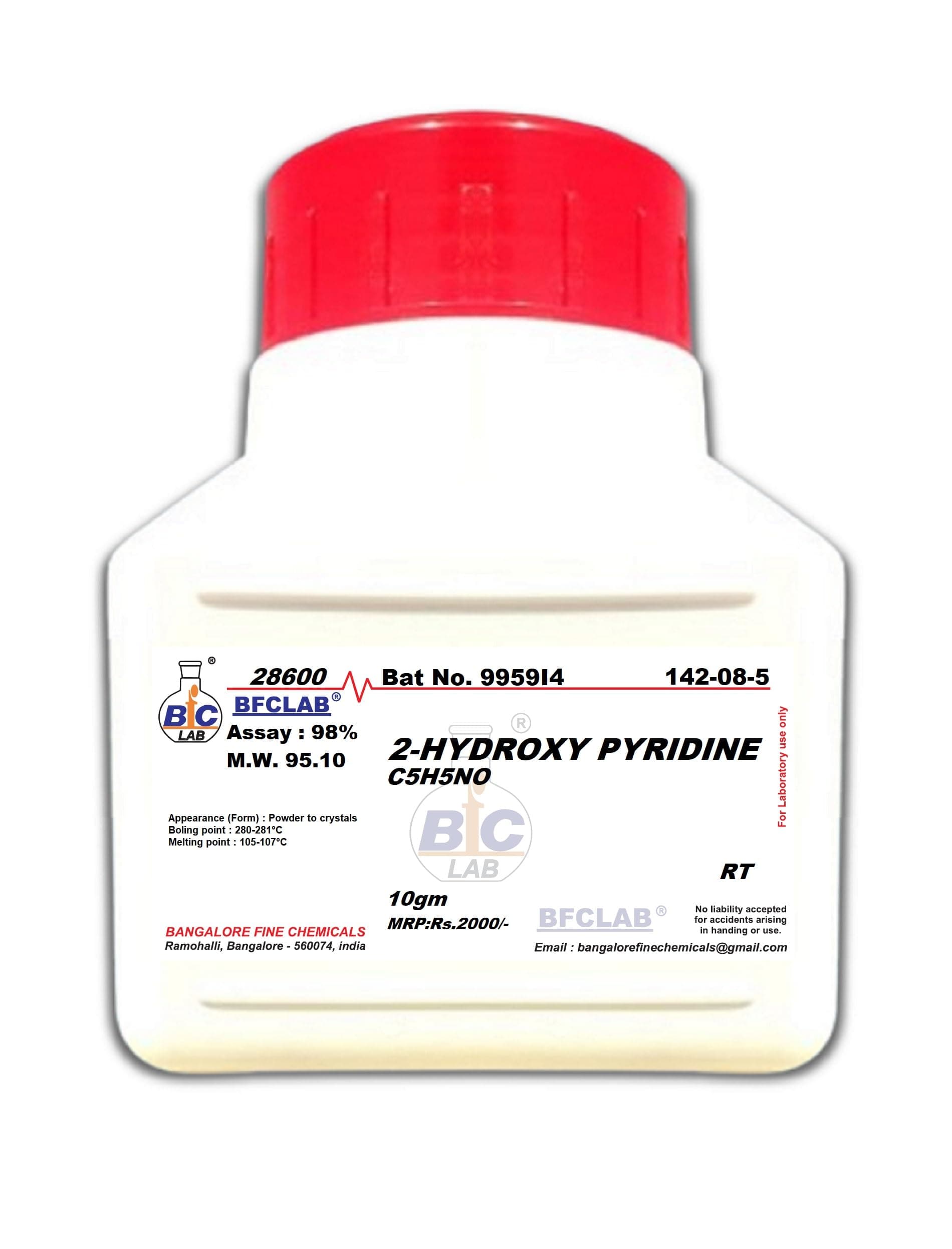 2-Hydroxy Pyridine - 10gm