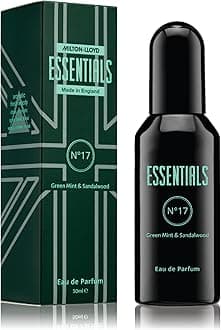 MILTON-LLOYD ESSENTIALS No 17 Perfume for Him. 50ml Eau de Parfum, Luxury Fragrance - Mens Aftershave, Long Lasting Fragrance by Milton-Lloyd