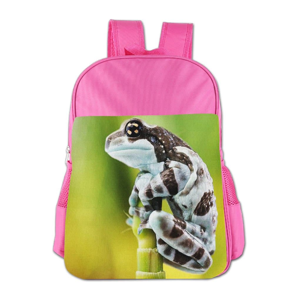 Amazon River Bullfrog Summer School Children's Backpack 3D Print Child Shoulder Bag