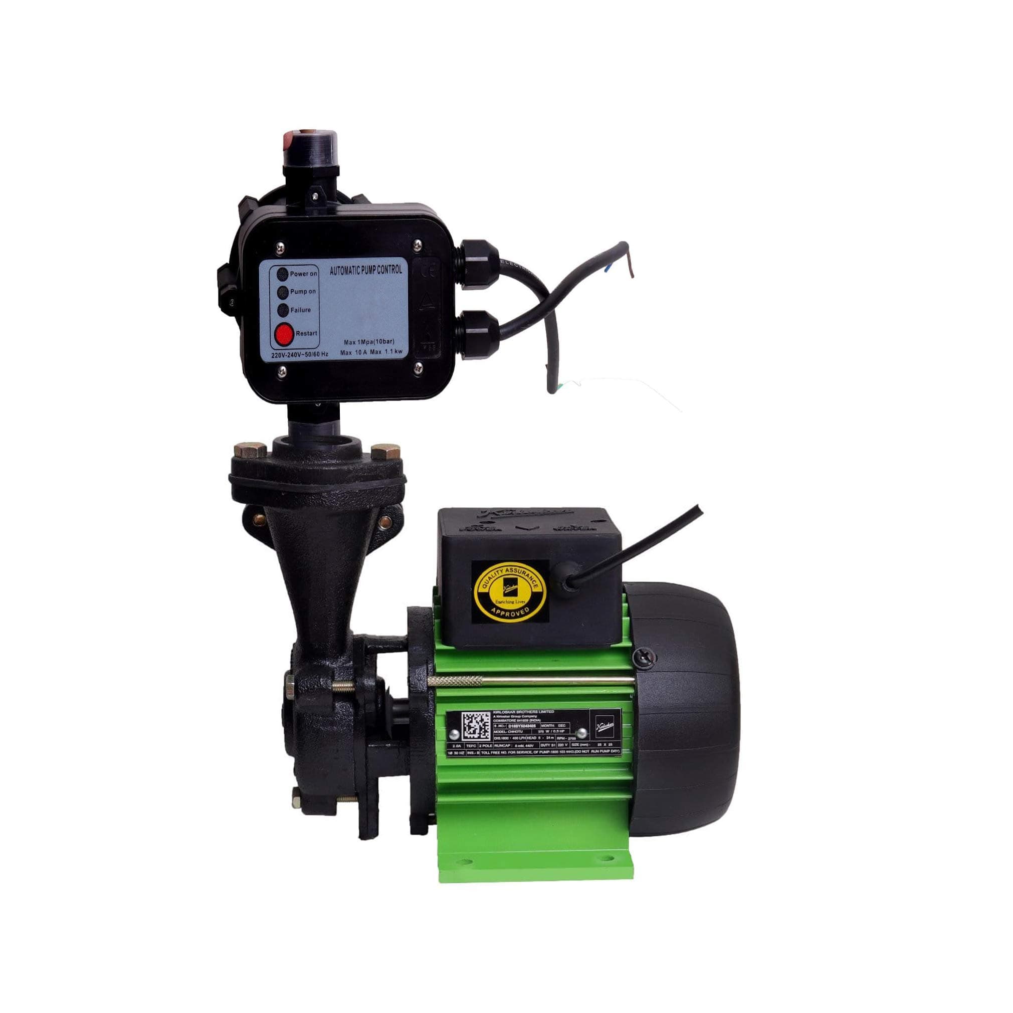 - Star Chhotu 0.5 HP Automatic Pressure Pump