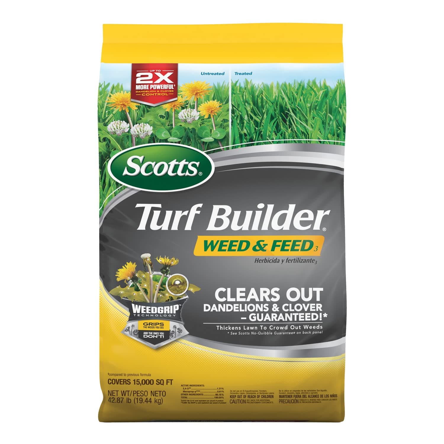 Scotts Turf Builder Weed and Feed 3, 15,000 sq. ft.