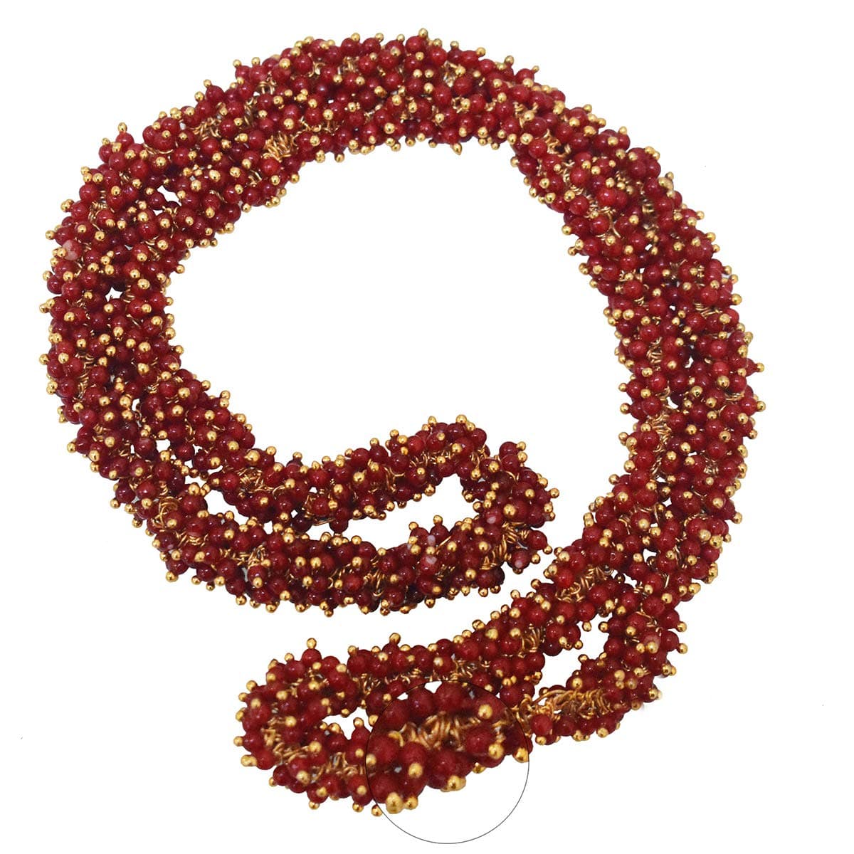 EmbroideryMaterial 3MM Red Loreal Charm Pearls Small Beads for Jewellery Making, Embroidery Work, Bracelet, Craft, Bag, DIY (1300 Pieces)