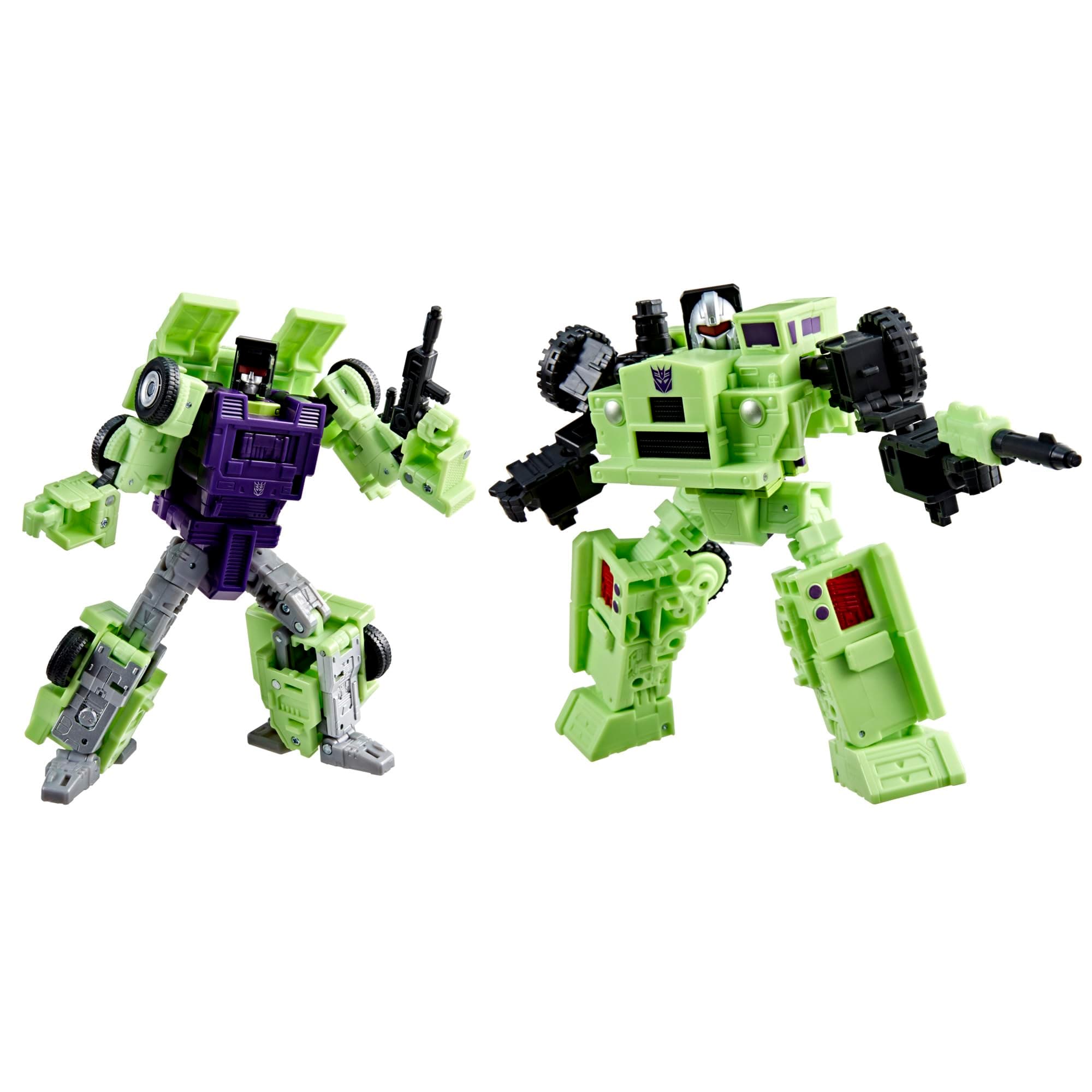 Transformers Studio Series The The Movie Constructicon Long Haul & Constructicon Hook Action Figures