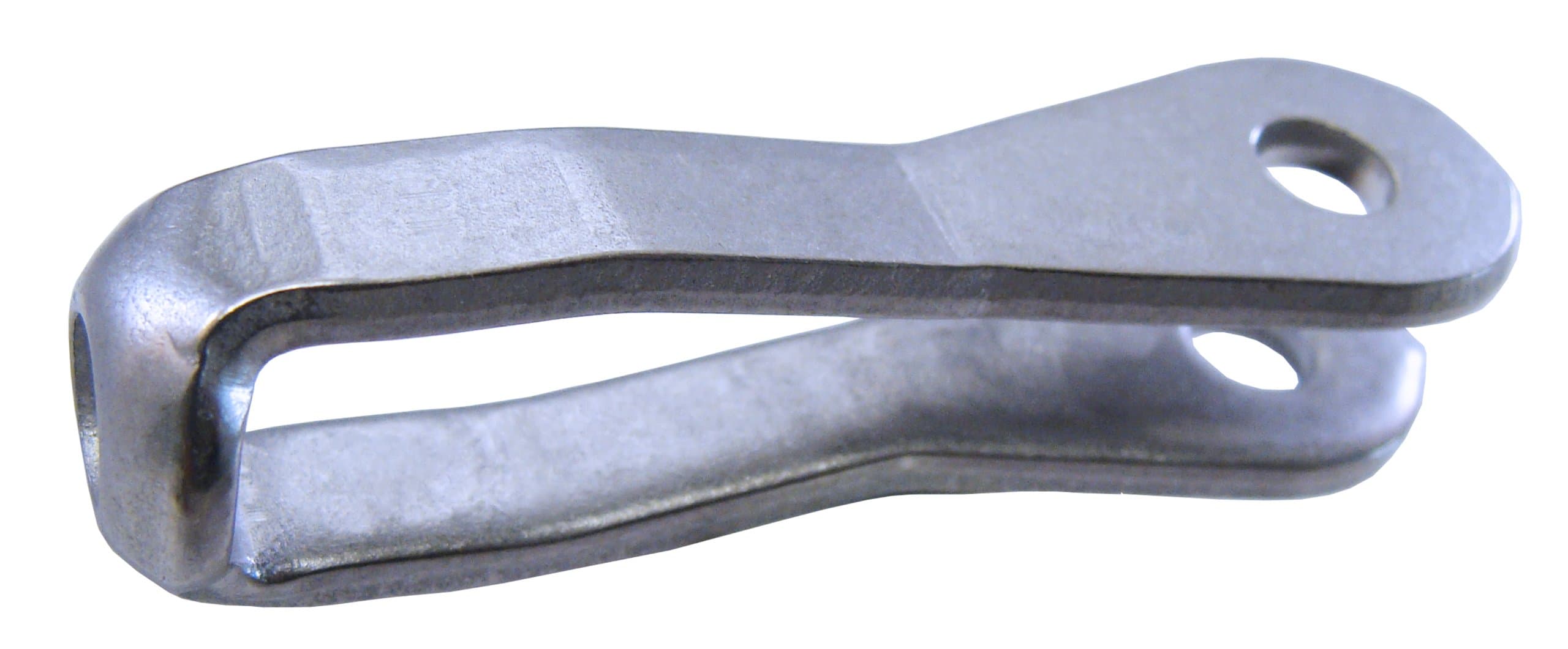 Loos Cableware NAS1435K3 Stainless Steel Strap Fork End for 3/32" Diameter Wire Rope