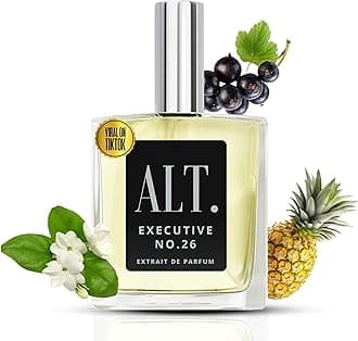 ALT. FRAGRANCES Executive No. 26 - Inspired by Creed Aventus for Men, Extrait de Parfum, Long Lasting Woody Fruity Perfume for Men with Bergamot, Pineapple & Oakmoss, 100ml
