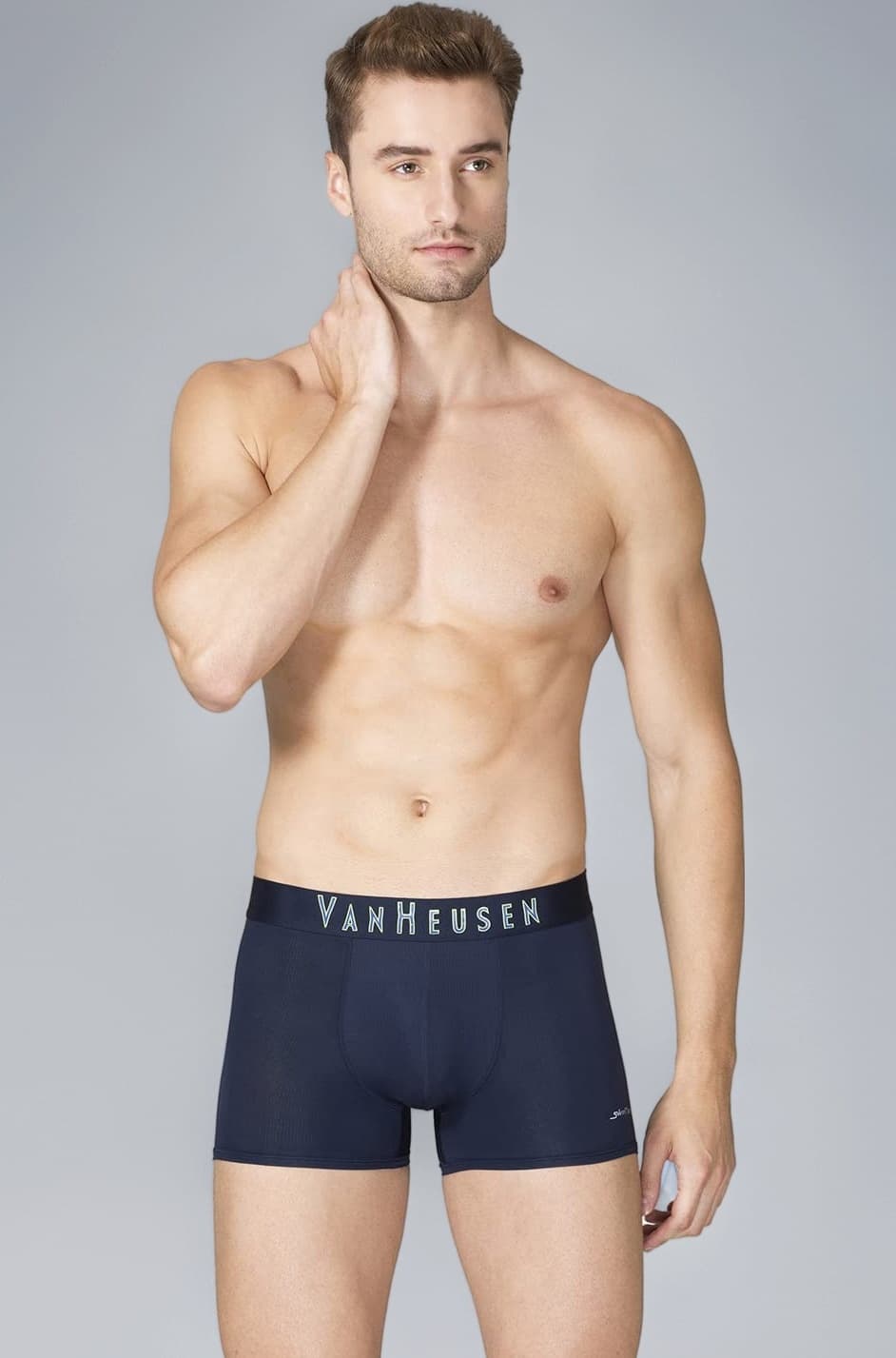Van Heusen Men’s Trunk Pack of- 1 | Air Series| Light as air |Ultralight for superior comfort| Mesh Fabric | Breathable Active Trunks – Moisture-Wicking| No Ride Up | Sweat Absorbant | Stretch Cotton Blend| Underwear for Active Wear | Style 40047