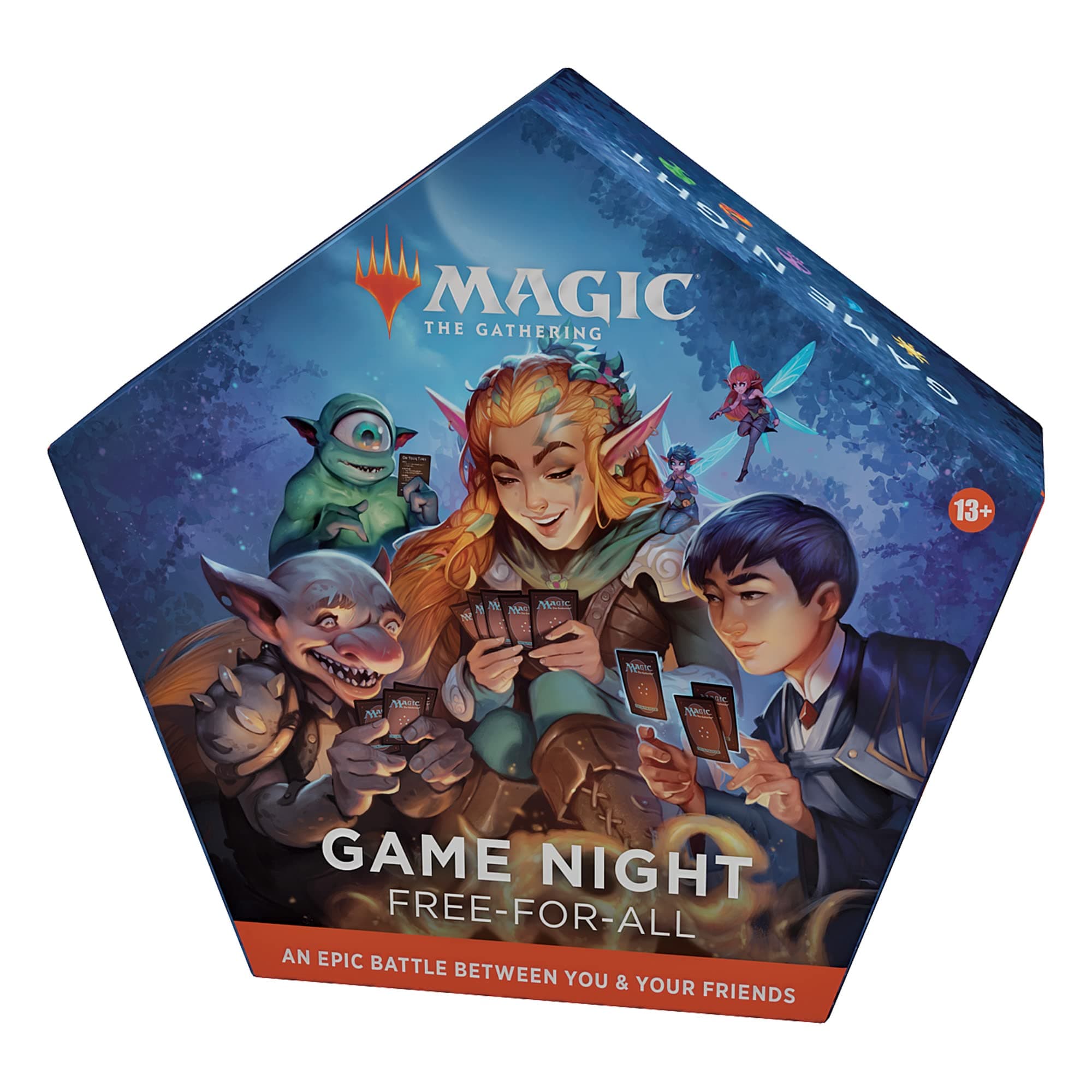 Magic The Gathering Magic: The Gathering Game Night: Free-for-All 2022 | Learn to Play with Decks for 2–5 Players Multicoloured