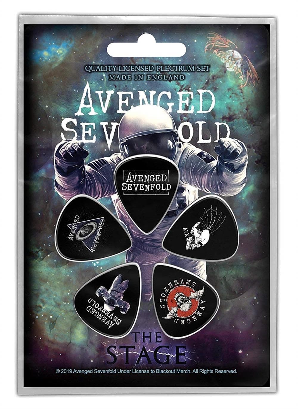 Avenged Sevenfold Plectrum pack - 5 guitar picks