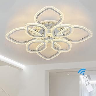 Qcyuui LED Leaf Ceiling Lamp Chandeliers