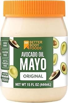 Avocado Oil Mayonnaise, Non-GMO Mayo Spread Made with Cage-Free Eggs, Paleo (15 Ounces)