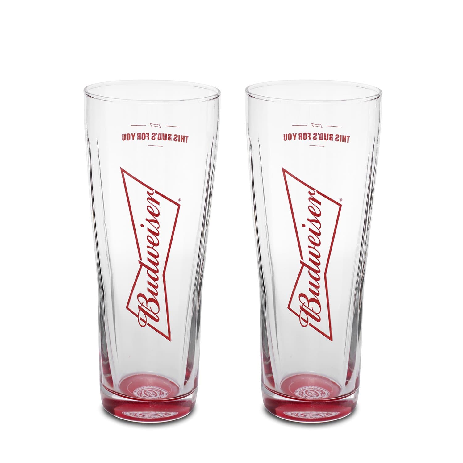 Budweiser Signature 2-Pack Pint Set, 16oz