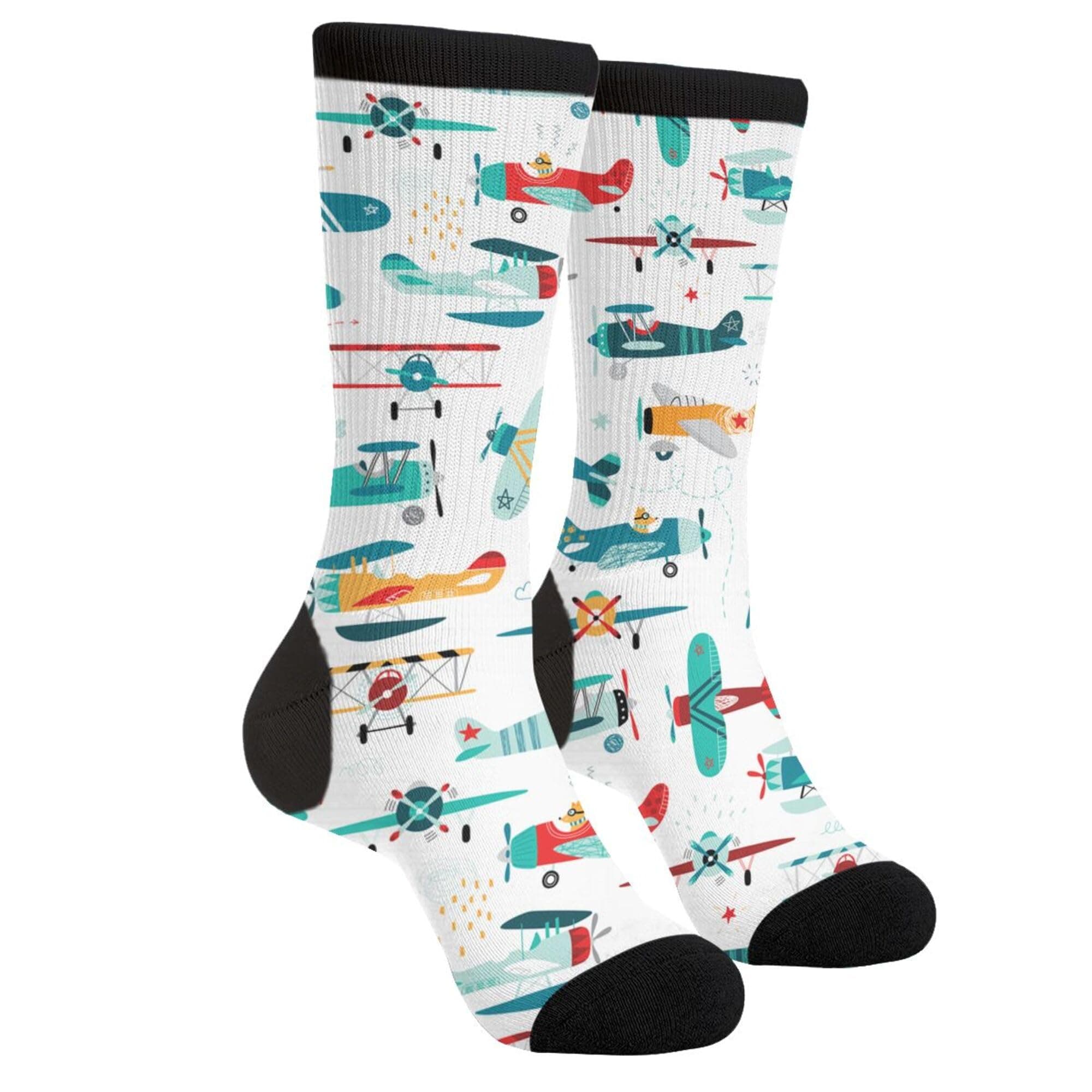 Unisex Fun Novelty Crazy Crew Socks