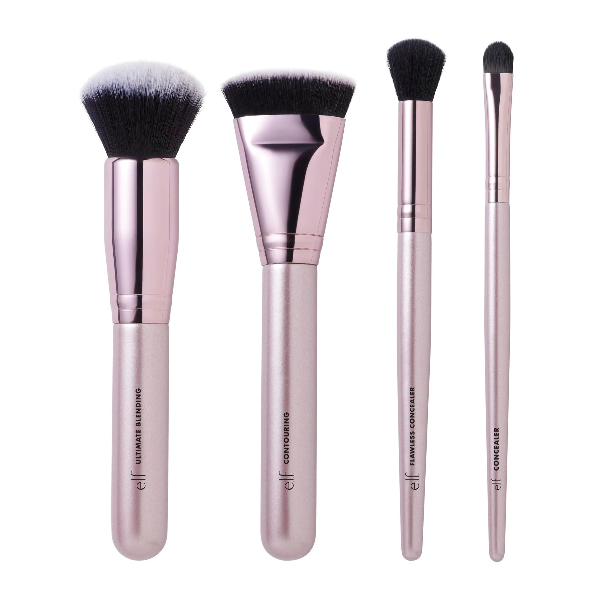Complexion Perfection Brush Kit 4Piece Set, Synthetic