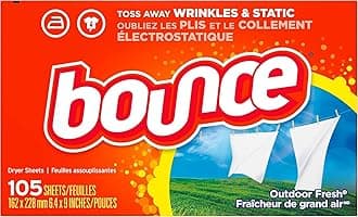 Bounce Fabric Softener Sheets, Outdoor Fresh Scent, 105 Count