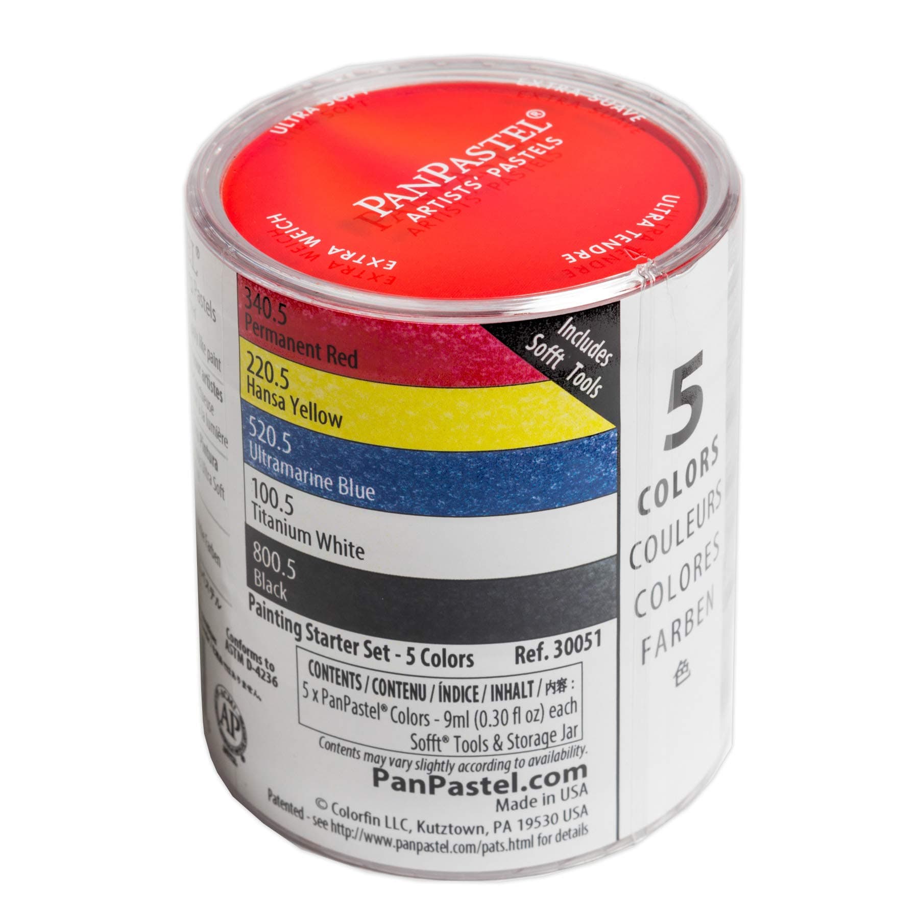 PanPastel 5 Colour Starter Set - Painting Set