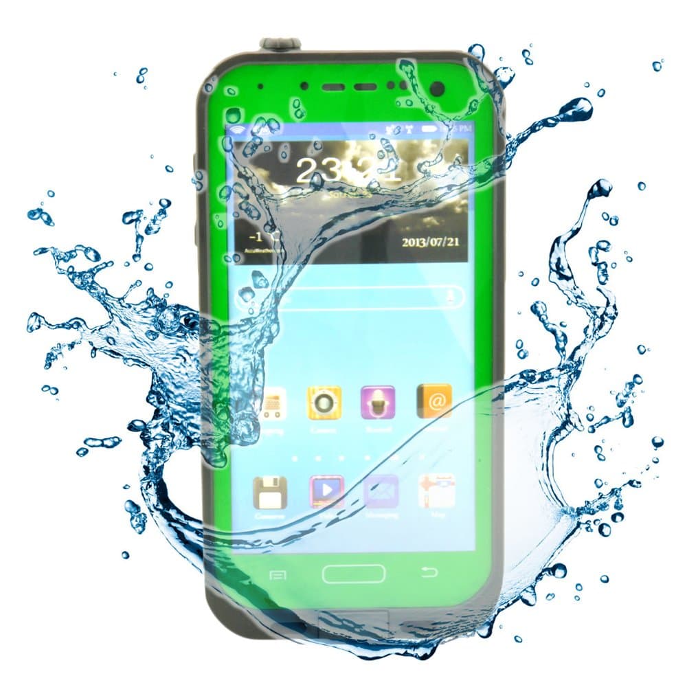 BestProtect Waterproof Shockproof Dirt Snow Proof Durable Protective Cover Case for Samsung Galaxy S4 IV i9500 Green