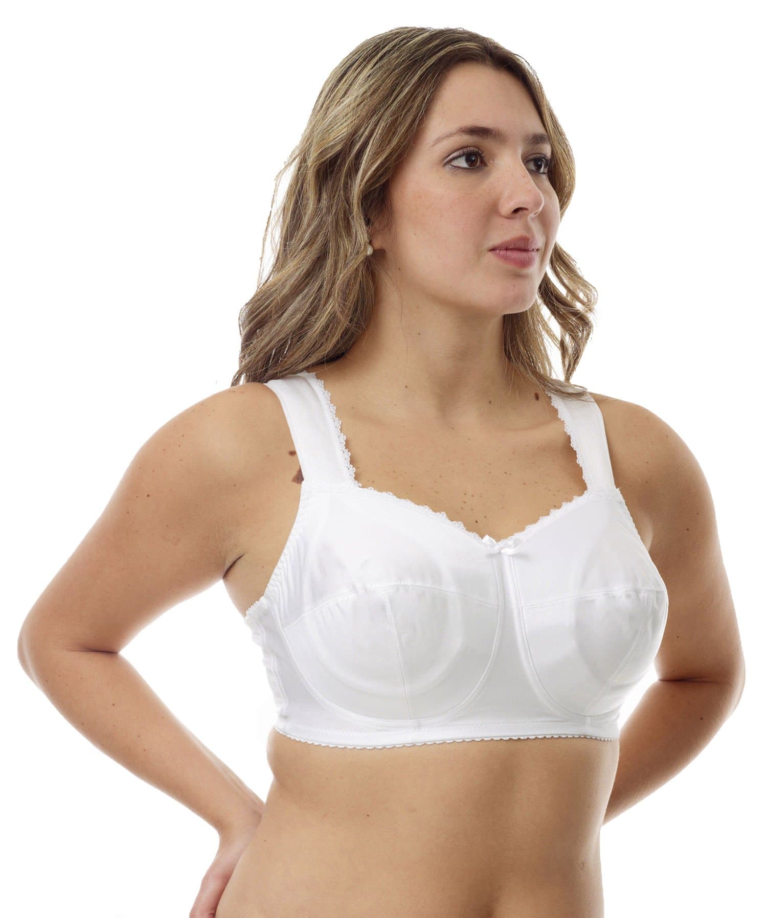 Fancee Free Plus Size Full Sup Soft White
