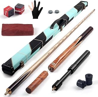 Kmise 57 inch Pool Cue, 19oz Professional Cue Stick with 9.5mm Tip, Handcraft Snooker Pool Cue, Bar or House Use for Men or Women, Pool Sticks for Adults