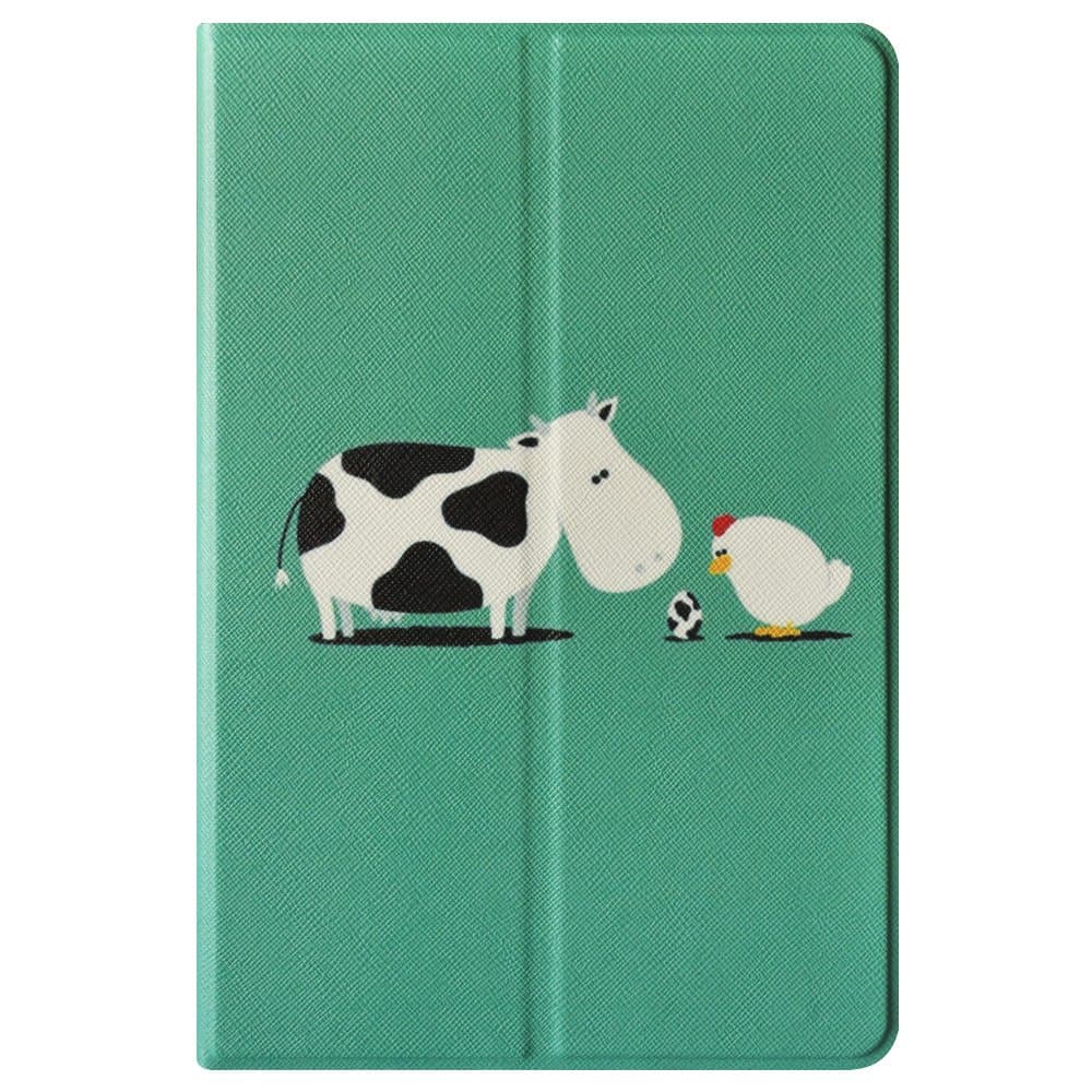 iPad Mini 4 Case Slim Light Design and Firm Stand Position Cover Case with Auto Sleep/Wake for iPad Mini4 (2015 edition) (Cow)